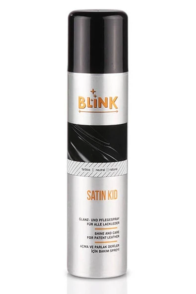 Blink Satin Kid Rugan ve Açma Deri Bakım Spreyi 250 ml. ürün görseli 1