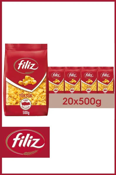 Filiz Yüksük Makarna 500 gr X 20 Adet ürün görseli 1