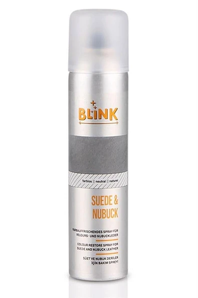 Blink Renksiz Natural Süet ve Nubuk Deri Bakım Spreyi 250 ml. ürün görseli 1