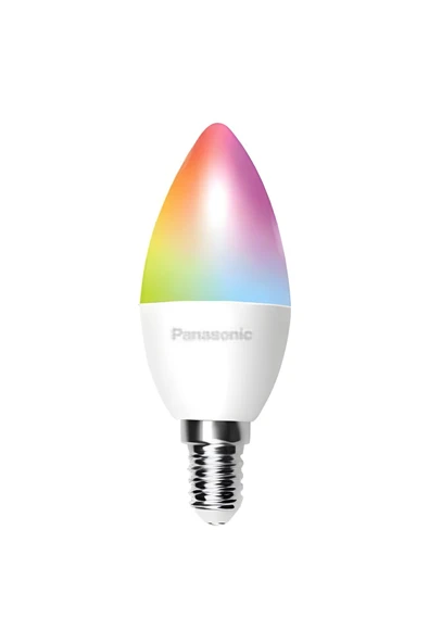 PANASONIC Led Smart Bt Wıfı Rgb E14 Lamp 4,9w ürün görseli 1