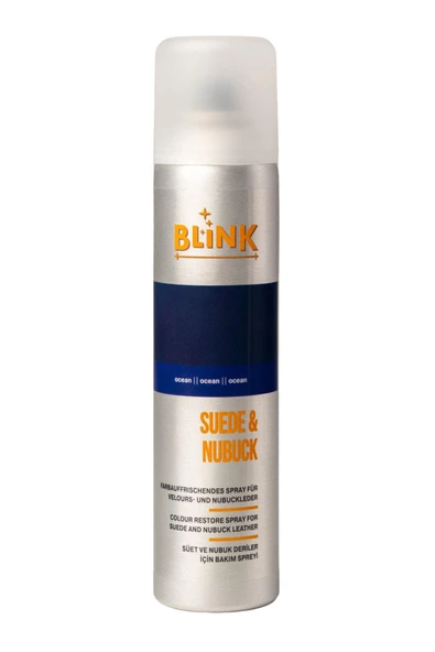 Blink Lacivert Süet ve Nubuk 250 ML Deri Bakım Spreyi ürün görseli 1