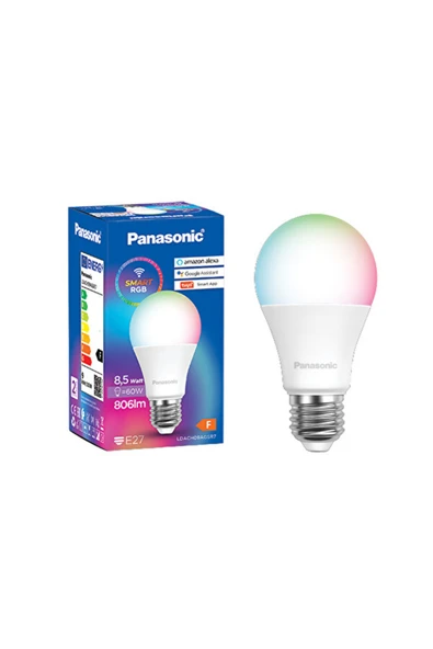 PANASONIC Wifi BT RGB Uygulamalı E27 Akıllı Led Ampul ürün görseli 1