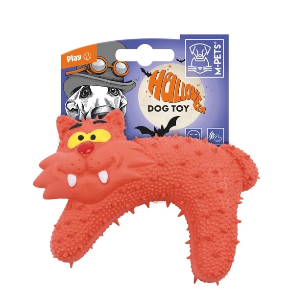 M-Pets Halloween Orange Cat Turuncu Köpek Oyuncağı ürün görseli 1