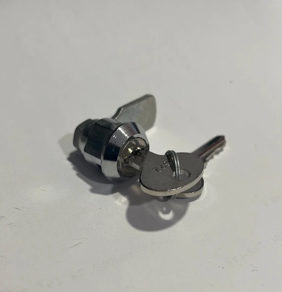 Mini Silindirli Kilit Düz Mandallı 3 Adet - Resim 2