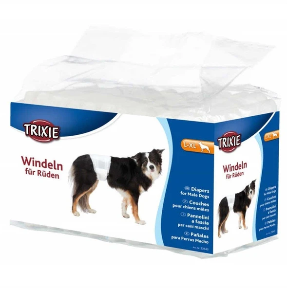 Trixie Erkek Köpek Pedi L-XL 60-80cm 12Adet ürün görseli 1