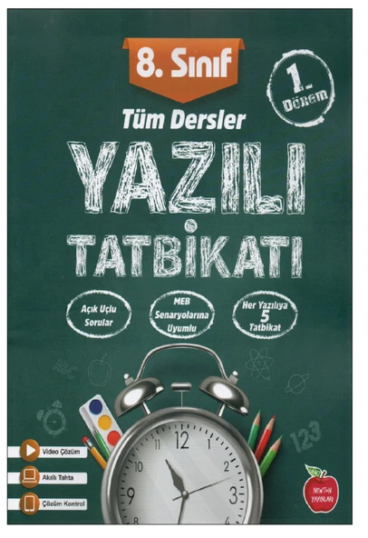 Newton Yayınları 8. Sınıf Tüm Dersler Yazılı Tatbikatı ürün görseli 1