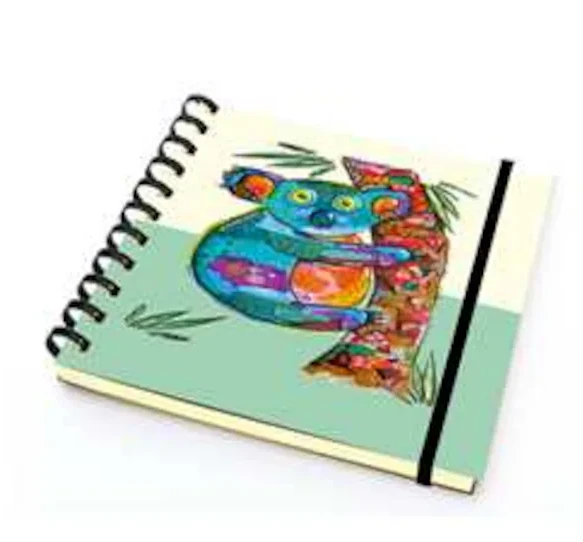 Paklon Tasarım Defter 14x14 Siyah Sayfalı Koala 50 Yp. ürün görseli 1