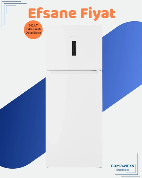 Profilo BD2176WEXN Çift Kapılı No Frost Buzdolabı ürün görseli 1