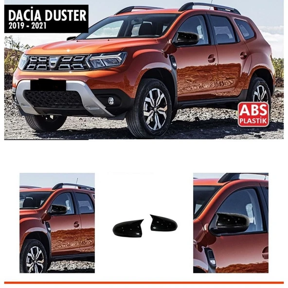 Dacia Duster 2 / 2018 Sonrası  Batman Yarasa Ayna Kapağı ürün görseli 1