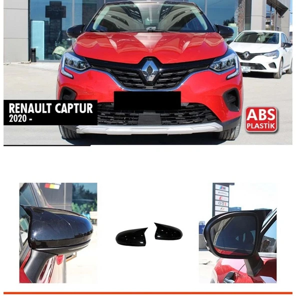 Renault Captur / 2020 Sonrası Batman Yarasa Ayna Kapağı ürün görseli 1