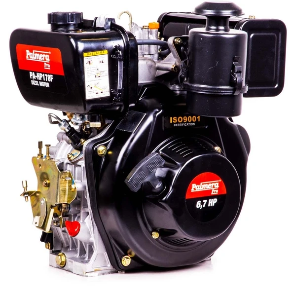Palmera HP178F Dizel 6.7 Hp Dizel Motor Kısa Konik Krank ürün görseli 1