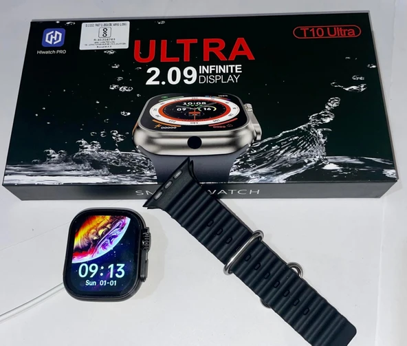 T10 ULTRA AKILLI SAAT 49MM - Resim 2
