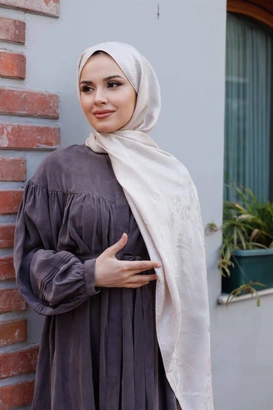 Etro Desen Premium Şal Vanilya ürün görseli 1