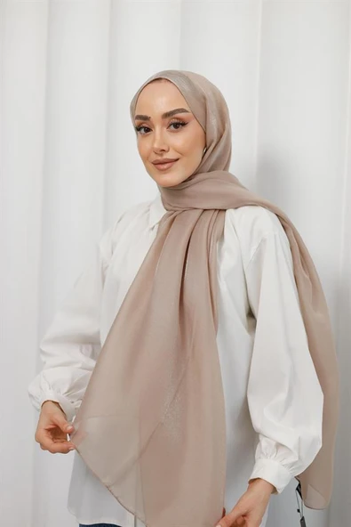 Abiye Şal Vizon - Resim 3