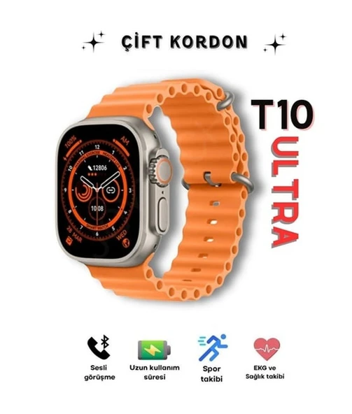 T10 ULTRA AKILLI SAAT 49MM ürün görseli 1