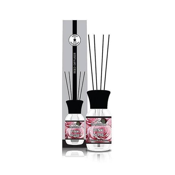 Sansiro Çubuklu Oda Kokusu Pınk Rose 100 Ml ürün görseli 1