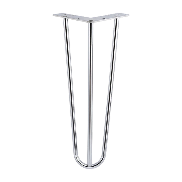 Martı Krom Gümüş Metal Sehpa Masa Ayağı 41 cm Tekli Dayanıklı Mobilya Destek Yükseltici Ayak Modeli ürün görseli 1