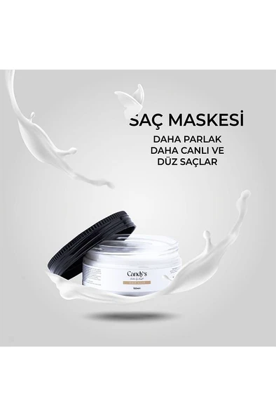 Candy's Saç Maskesi - Tüm Saç Tiplerine Uygun Özel Bakım Kremi ürün görseli 1