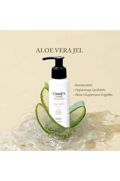 Candy's  Aloe Vera Jel - Resim 3