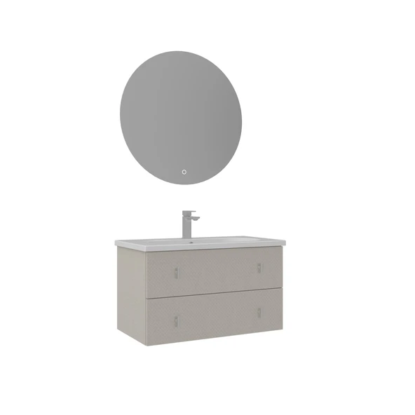 Orka Milazzo 80 cm Callisto Banyo Dolabı Takımı ürün görseli 1
