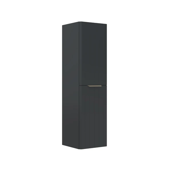 Orka Procida 40 cm Mat Antrasit Banyo Çamaşır Boy Dolabı ürün görseli 1