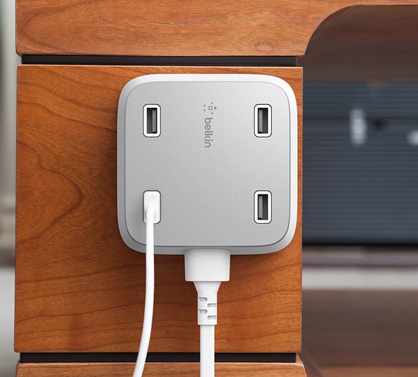 Belkin Family Rockstar 4 Portlu USB Şarj Cihazı ürün görseli 1