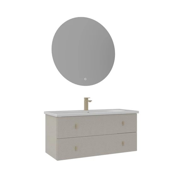 Orka Milazzo 100 cm Callisto Banyo Dolabı Takımı ürün görseli 1