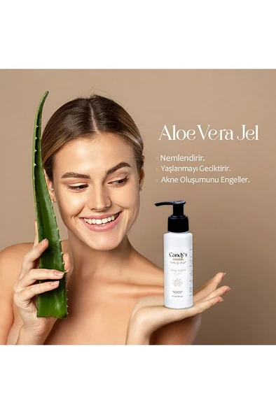 Candy's  Aloe Vera Jel - Resim 6