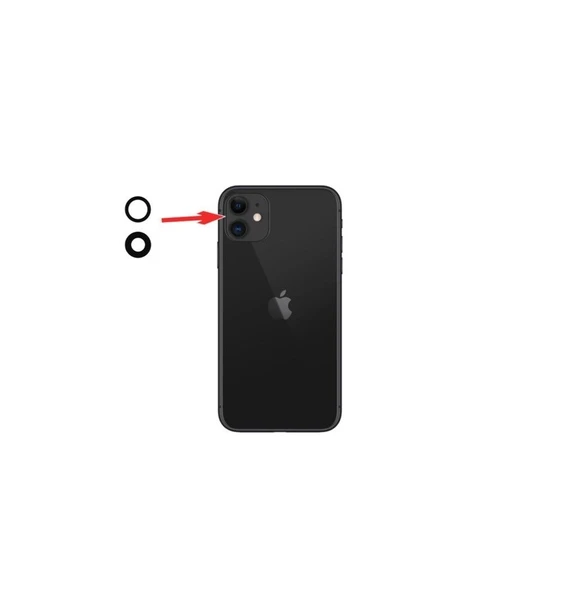 İphone 11 Kamera Camı ürün görseli 1
