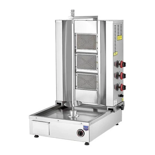 REMTA D06(A)DOĞALGAZLI DÖNER OCAĞI ALTTAN MOTORLU 30 KG KAPASİTE 3 RADYANLI ürün görseli 1