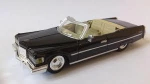 Newray 1:43 1976 Cadillac Eldorado Coupe Deville Metal Model Araba - Resim 2