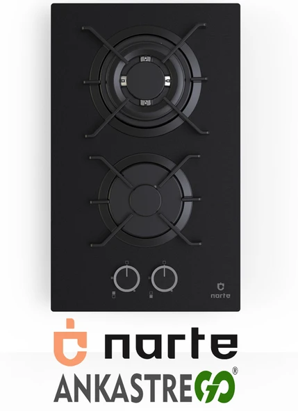 NARTE-CG20030B 30 CM DOMİNO GAZLI OCAk ürün görseli 1