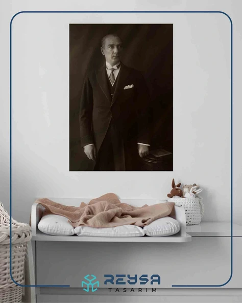 Atatürk Posteri 50x70 cm - Resim 2