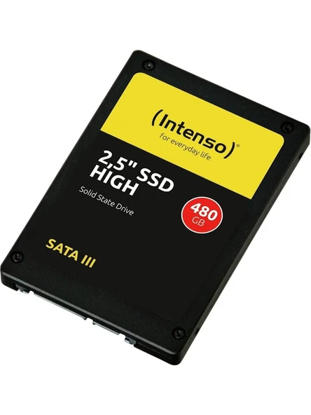 Intenso 480GB INTENSO 3813450 2.5" 520/480MB/s SSD ürün görseli 1