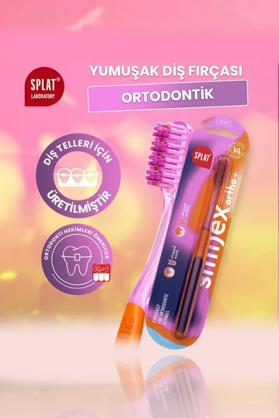 Splat Smilex Ortho+ Diş Fırçası Yumuşak ürün görseli 1
