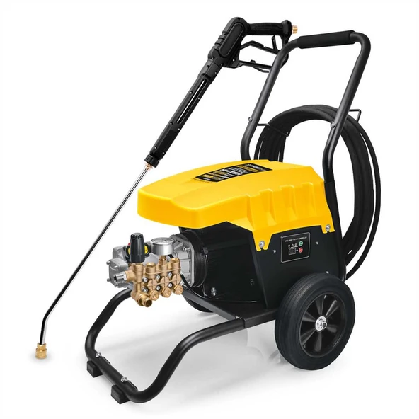 SGS ENDÜSTRİYEL YÜKSEK BASINÇLI YIKAMA MAKİNASI 2800 WATT 150 BAR İNDÜKSİYON MOTOR ürün görseli 1