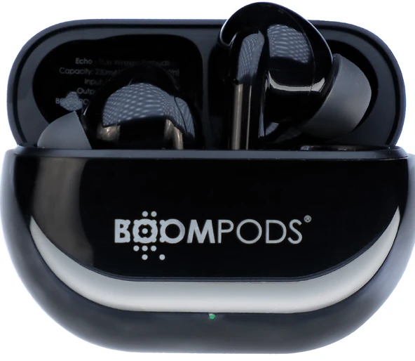 Boompods Echobuds TWS Siyah Kulak İçi Bluetooth Kulaklık ürün görseli 1