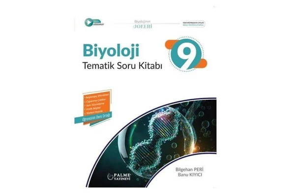 PALME YAYINLARI 9.SINIF BİYOLOJİ TEMATİK SORU BANKASI ürün görseli 1