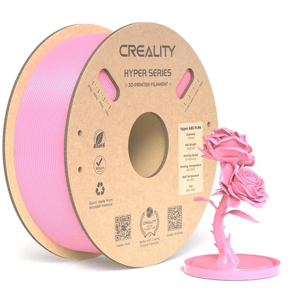Creality Hyper Abs Pembe Filament 1.75mm 1000gr - Urhanshop Yetkili Satış ürün görseli 1