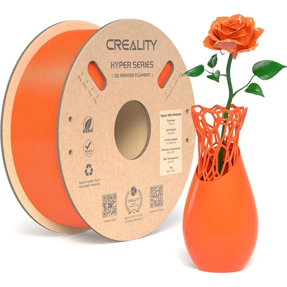 Creality Hyper Abs Turuncu Filament 1.75mm 1000gr - Urhanshop Yetkili Satış ürün görseli 1
