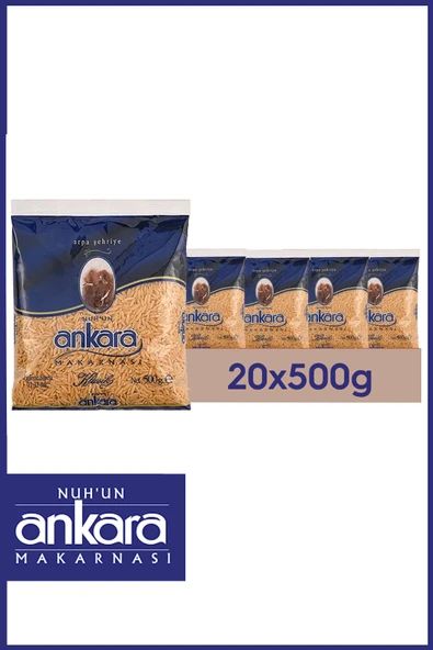 Nuh'un Ankara Arpa Şehriye Makarna 500 gr x 20 Adet ürün görseli 1