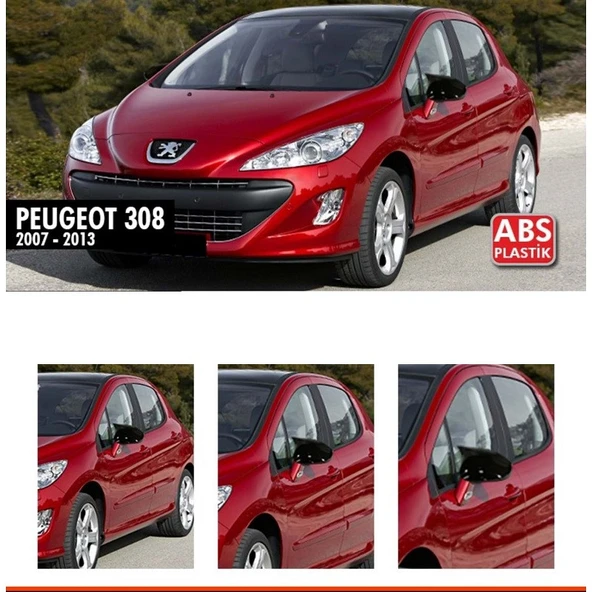 Peugeot 308 / 2007-2013 Batman Yarasa Ayna Kapağı ürün görseli 1