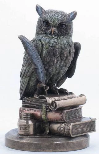 Wise Biblolar - Wise Hayvanlar Alemi Baykuş Biblo Dekoratif Obje 23x14x15 CM ürün görseli 1