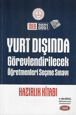 Yurt Dışında Görevlendirilecek Öğretmenleri Seçme Sınavı Hazırlık Kitabı Data Yayınları 2021 Meb ürün görseli 1