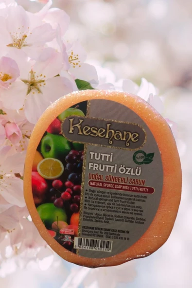 Tutti Frutti Özlü Doğal Süngerli Sabun ürün görseli 1