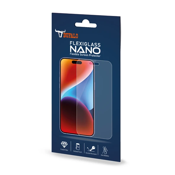 Bufalo iPhone 17 FlexiGlass Nano Ekran Koruyucu - Resim 5