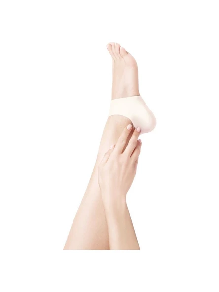 Avon Footworks Şeffaf Silikon Topuk Bakım Çorabı ürün görseli 1