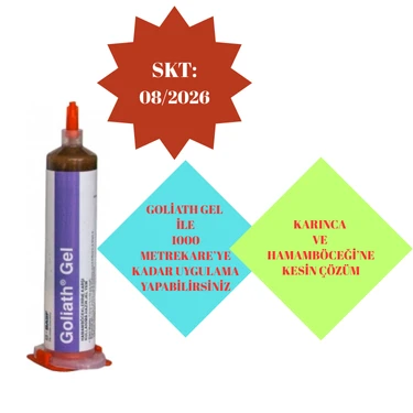 1 Adet Goliath Jel Hamamböceği Jeli 35gr (kalorifer Böceği.Hamam Böceği,Karınca) ürün görseli 1