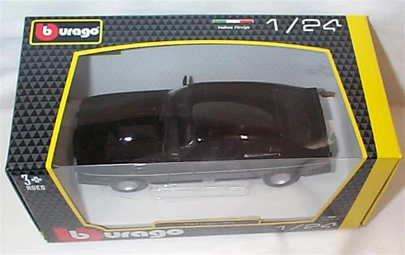 Bburago Ford Capri (1982) Siyah 1/24 Model Araba - Resim 2