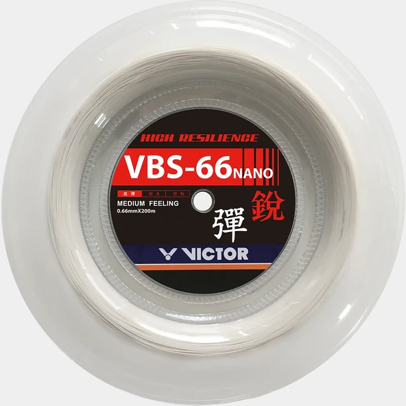 Victor VBS-66N 200m Beyaz Badminton Rulo Kordaj 119090 ürün görseli 1